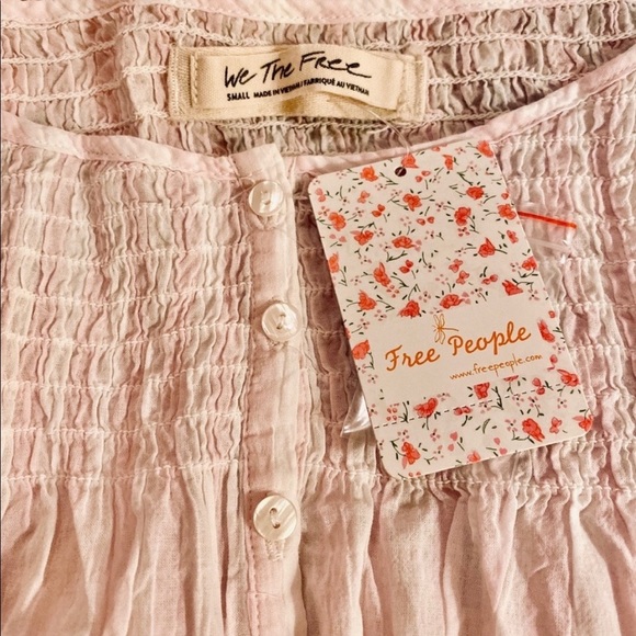 πΊπHPππΊ NWT Free People Little Bit of Something Ombre Top - Picture 12 of 12